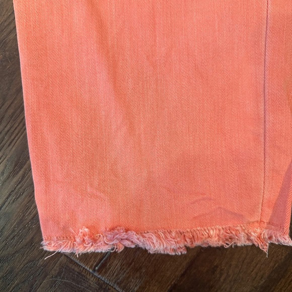 CHICOS SO SLIMMING GIRLFRIEND CROP SZ 1 ORANGE - Picture 2 of 6